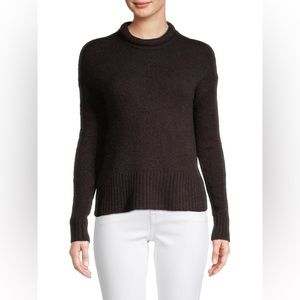 MADEWELL Fulton Roll-neck sweater in Raisin size L